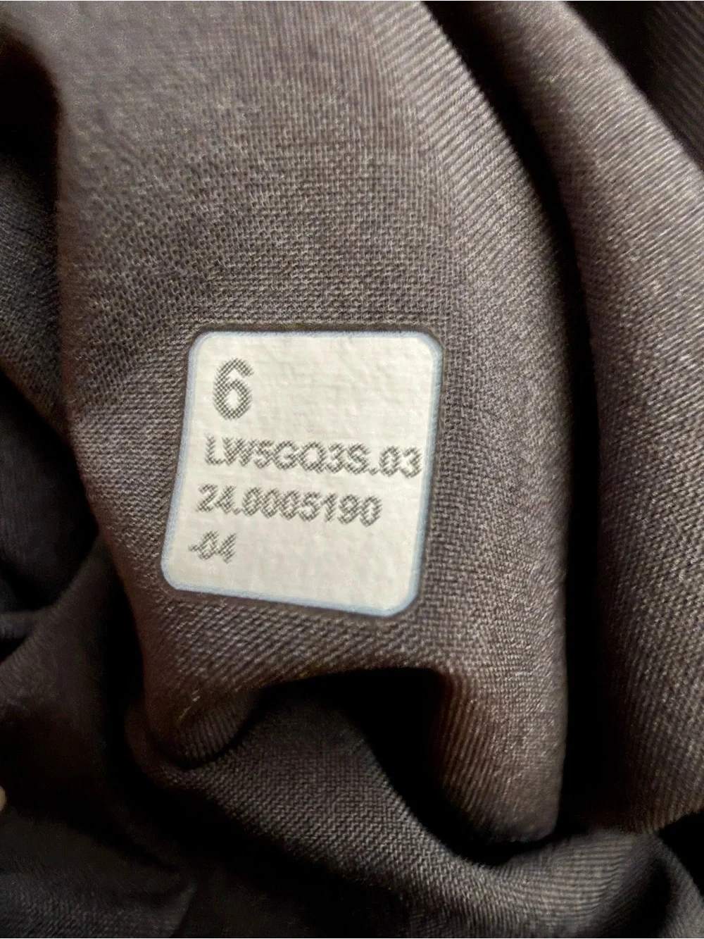 LULULEMON • Pleat-Front High-Rise Trouser Regular Black size 6 wide leg W5GQ3S